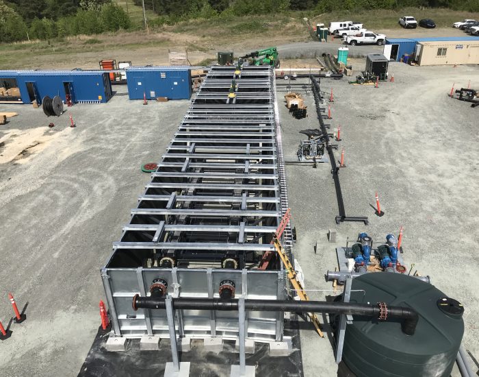 GWTT was contracted to design, procure, build, install, commission, and operate and maintain a site-specific Wastewater Treatment System (WWTS) to facilitate the treatment and discharging of compliant water from a large coal ash basin located in North Carolina.