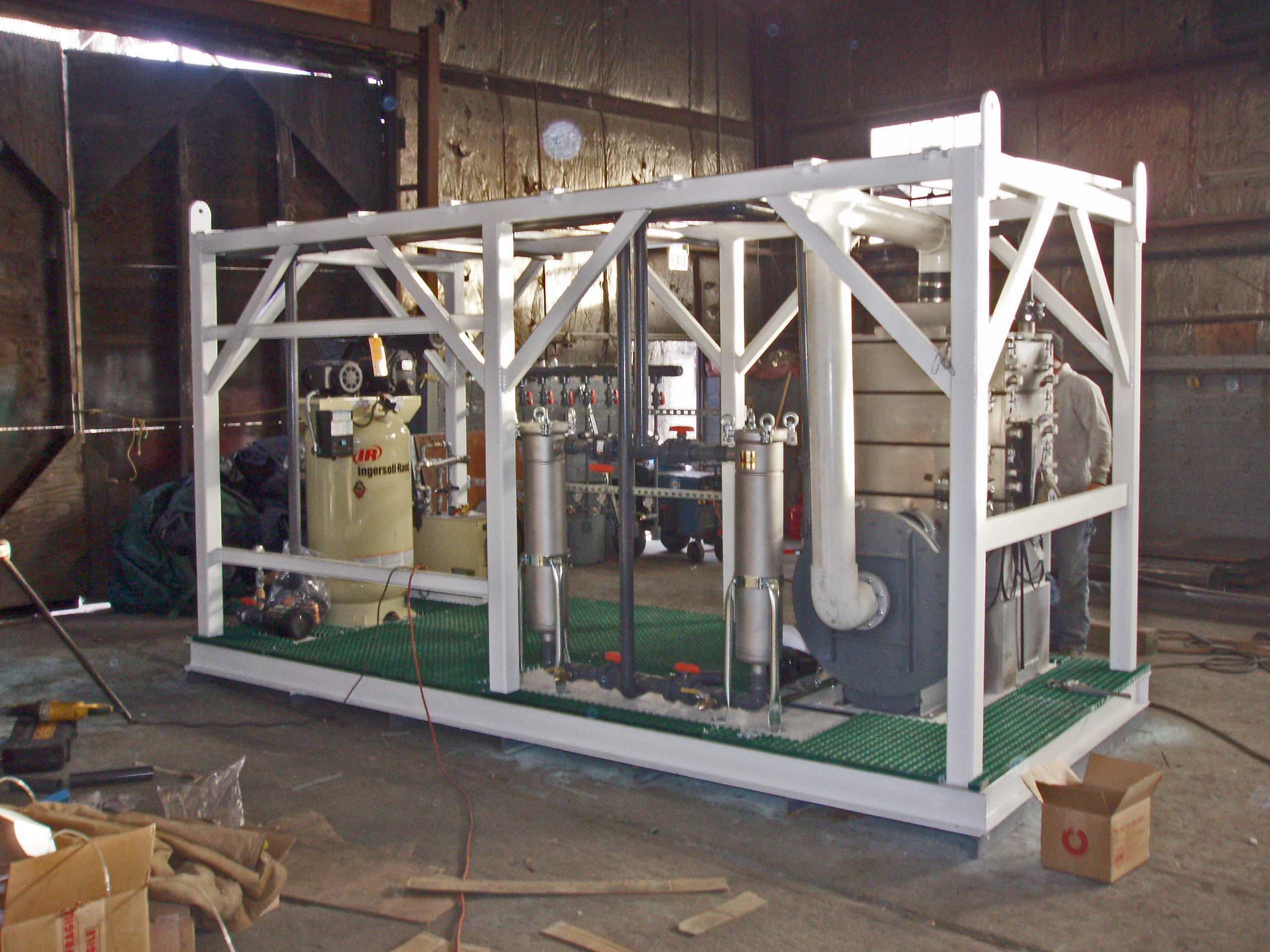 Pump & Treat System for Chlorinated Solvents & 1.4-Dioxane