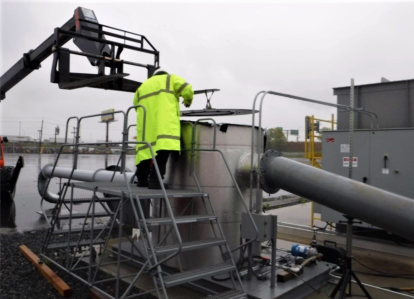 Chlorinated Solvents Groundwater Treatment System