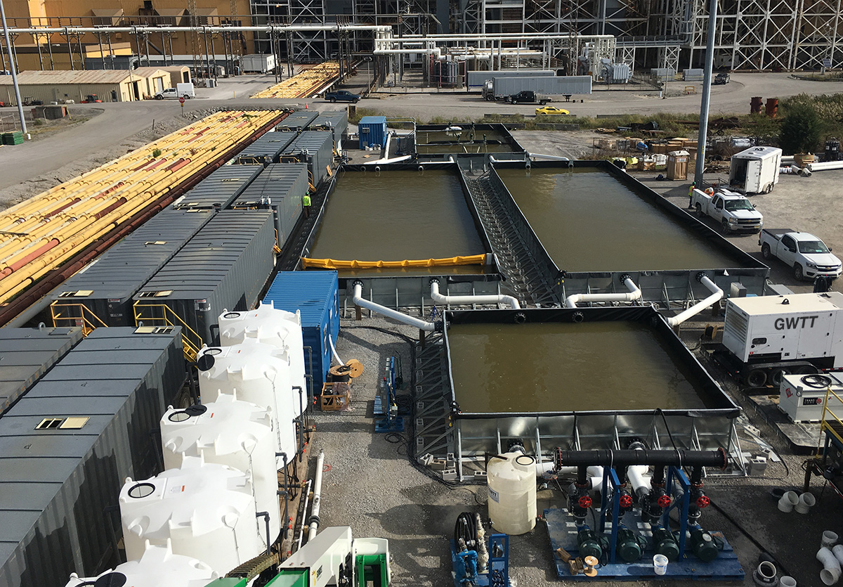 Outage Wash Temporary Treatment System